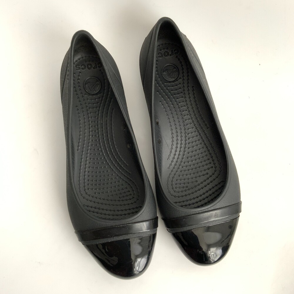 CROCS Slip-on Black Casual Shoes 6 - Picture 10 of 11